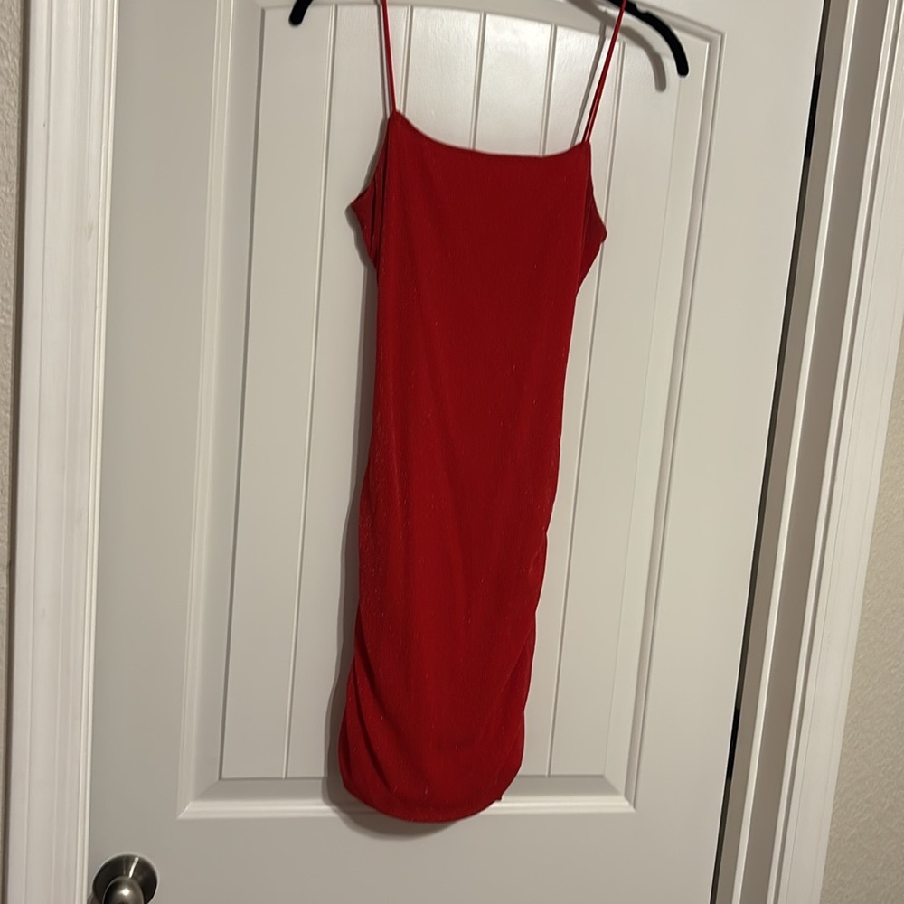Elegant Red Women's Dress